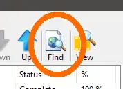 Find button location on M3U8 Downloader main window