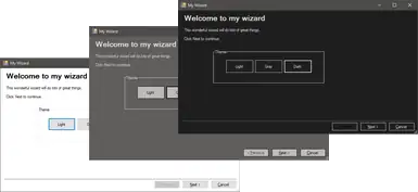 Wizard Form Comparison